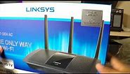 Linksys Max Stream™ AC1750 Wi Fi Router Black Unboxing Review