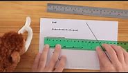 Measuring length - whole centimeters - 1st grade math lesson