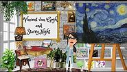 [Vincent Van Gogh's Starry Night] Art Lesson for Kids