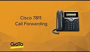 Cisco 7811: Call Forwarding