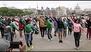 Bollywood flashmob at the iconic Southbank London