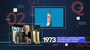 50 years of cell phones: A timeline