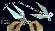Origami Scissors that Move