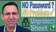 3 Ways To Unprotect Excel Sheets: Crack AND Restore Unknown Passwords