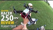 Eachine Racer 250 FPV Drone Review - Part 2 - [Flight & Crash Test]