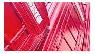 📸 Discover “Out of Order” – a fun installation of tumbling red telephone boxes by artist David Mach. A great insta-spot just 25 minutes away from Waterloo! 📍 🎥: @londonfamilydaysout #London #LondonBucketList | London Bucket List