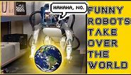 Funny Robots Take Over The World Compilation Voice Over Boston Dynamics