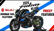 2024 Bajaj Pulsar NS400 வந்தாச்சு💥|Dominar 400 & New Features|Price,Engine,Features|Epic Autos Tamil