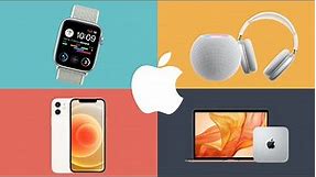 All Apple products released in 2020
