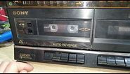 test đài cassette Sony cfs 7100 cho khách Quảng Ninh