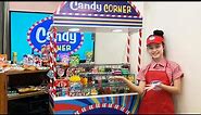 AUREA OPENS UP HER OWN CANDY CORNER STORE IN OUR BEDROOM | THE ANNOYED LITTLE SISTER | Aurea & Alexa