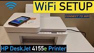 HP DeskJet 4155e WiFi Setup, Review.