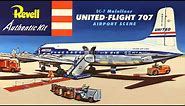 REVELL'S DC-7 - Building Original Vintage Model Kits of the Famed Douglas Airliner.
