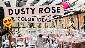 8 Dusty Rose Color Palettes You Should Try 😍 | BalsaCircle.com
