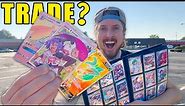 Trading RARE Pokemon Cards at the Shop!