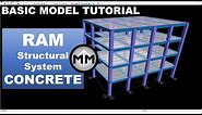 RAM Structural System Concrete Tutorial