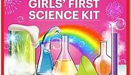 Doctor Jupiter Girls First Science Experiment Kit for Kids Ages 4-5-6-7-8| Birthday Gift Ideas for 4-8 Year Old Girls| STEM Learning & Educational Toys