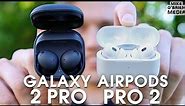 Galaxy Buds2 PRO vs AirPods Pro 2 [Honest Comparison & Testing!]