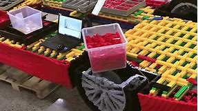 Constructed entirely of LEGO® bricks,... - Toyota Australia
