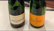 Premium Champagne Review: Veuve Clicquot NV Yellow Label & Moet & Chandon Brut Imperial