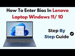 How To Enter Bios In Lenovo Laptop Windows 11/ 10