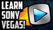 How To Use Sony Vegas Pro 13 For Beginners! Sony Vegas Tutorial!
