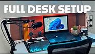 Let's Build My Desk Setup! (Graphic Designers Desk)