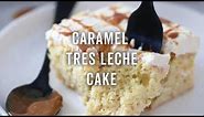 Caramel tres Leche Cake