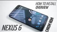 Chroma ROM for Nexus 6 - Overview and How to Install (Best Custom Rom)