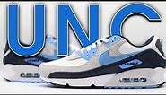 Nike Air Max 90 'UNC' Detailed Review