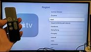ALL Apple TVs: How to Change Country Region