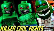 Evolution of Killer Croc Battles in LEGO Batman Games (2008-2017)