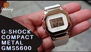 Unboxing G-Shock GMS5600PG-4 Pink & Rose Gold Digital Watch