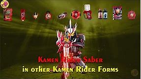 Kamen Rider Saber Legend Rider Item's | FanArt 仮面ライダーセイバー［聖刃］