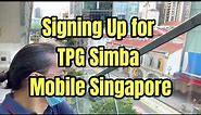 Signing up for TPG SIMBA Mobile Singapore… and Porting Phone Number from M1