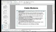What are cable modems Complete tutoriaL #result12