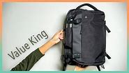 Tomtoc Travel Backpack 40L review - the BEST travel bag under $100, and it's not even close