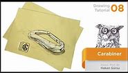 Drawing Tutorial 8 Carabiner