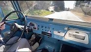 1974 Toyota Land Cruiser FJ45 Pickup Driving Video