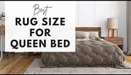 Best Rug Size for Queen Bed