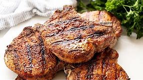 How to Make Perfect Grilled Pork Chops | The Stay At Home Chef