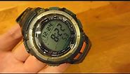 Casio PathFinder Solar Watch (7+ Years) Durability PAW Review Demo