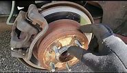 Hyundai Sonata Rear Rotor/Brake Replacement Full Detailed Video