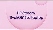 HP Stream 11-ak0513sa 11.6" Laptop - Intel® Celeron™, 64 GB eMMC, Blue - Product Overview