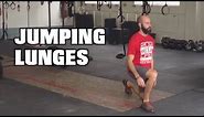 Paradiso CrossFit - Jumping Lunges Demo