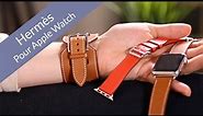 Test des bracelets HERMES pour Apple Watch