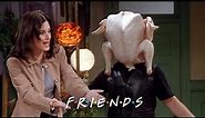 Joey Gets His Head Stuck in a Turkey | Friends
