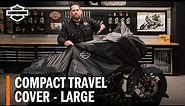 Harley-Davidson Compact Travel Motorcycle Cover - Large