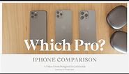 iPhone 13 Pro vs 12 Pro vs 11 Pro – Design Comparison