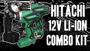 Hitachi KC10DFL2 12V Lithium Ion Driver Drill & Impact Driver Combo Kit ( DS10DFL12 / WH10DFL2 )
